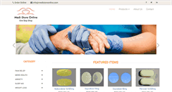 Desktop Screenshot of medistoreonline.com
